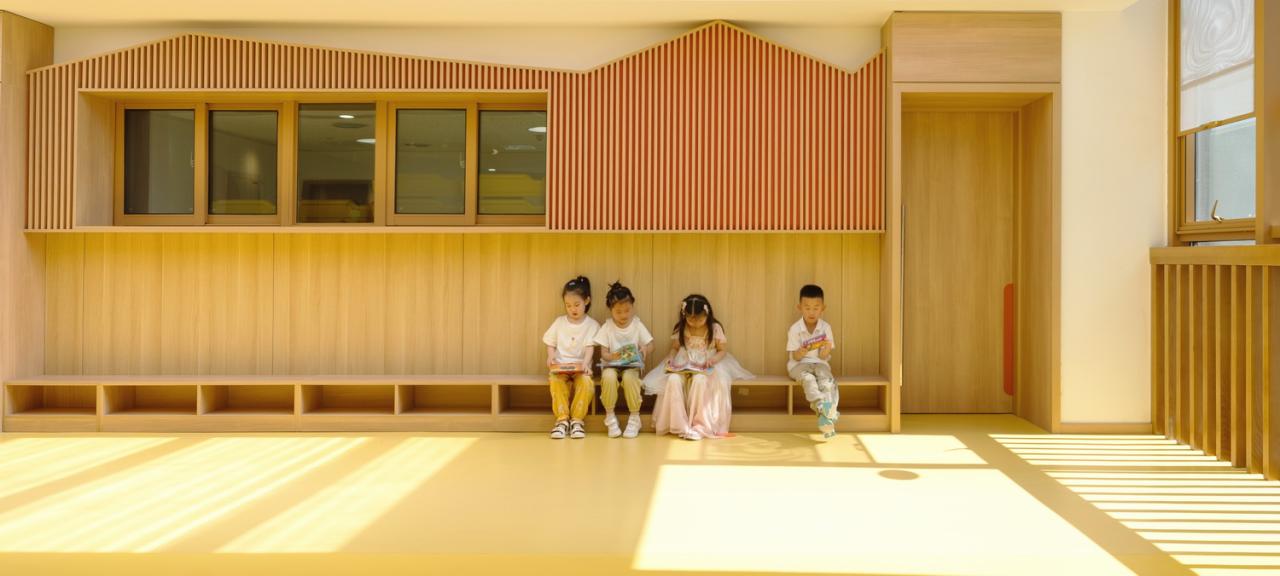 BIM建筑|这可能是小城幼儿园的天花板了：陕西安康高新第五幼儿园 / UUA建筑师事务所