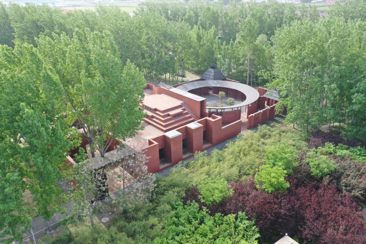 BIM建筑|云寨村社区活动中心 / 清华大学建筑设计研究院