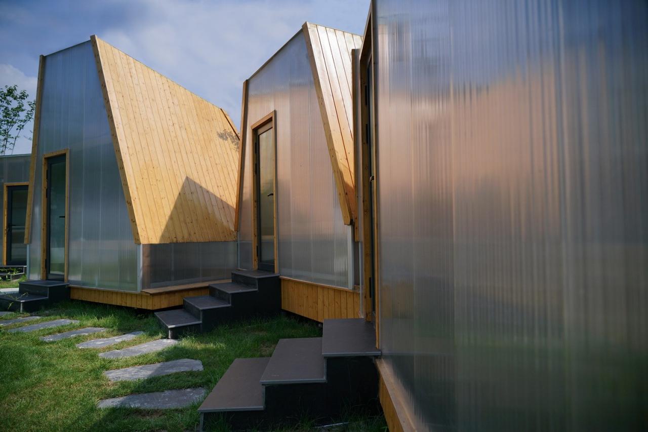 BIM建筑|乡亲们的院子餐厅 / 有点设计