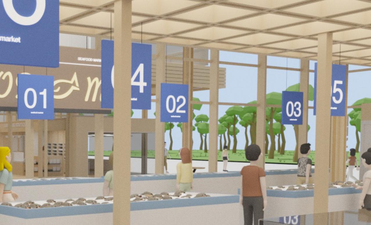 BIM建筑|普罗理想国集市 / a9a建筑设计事务所