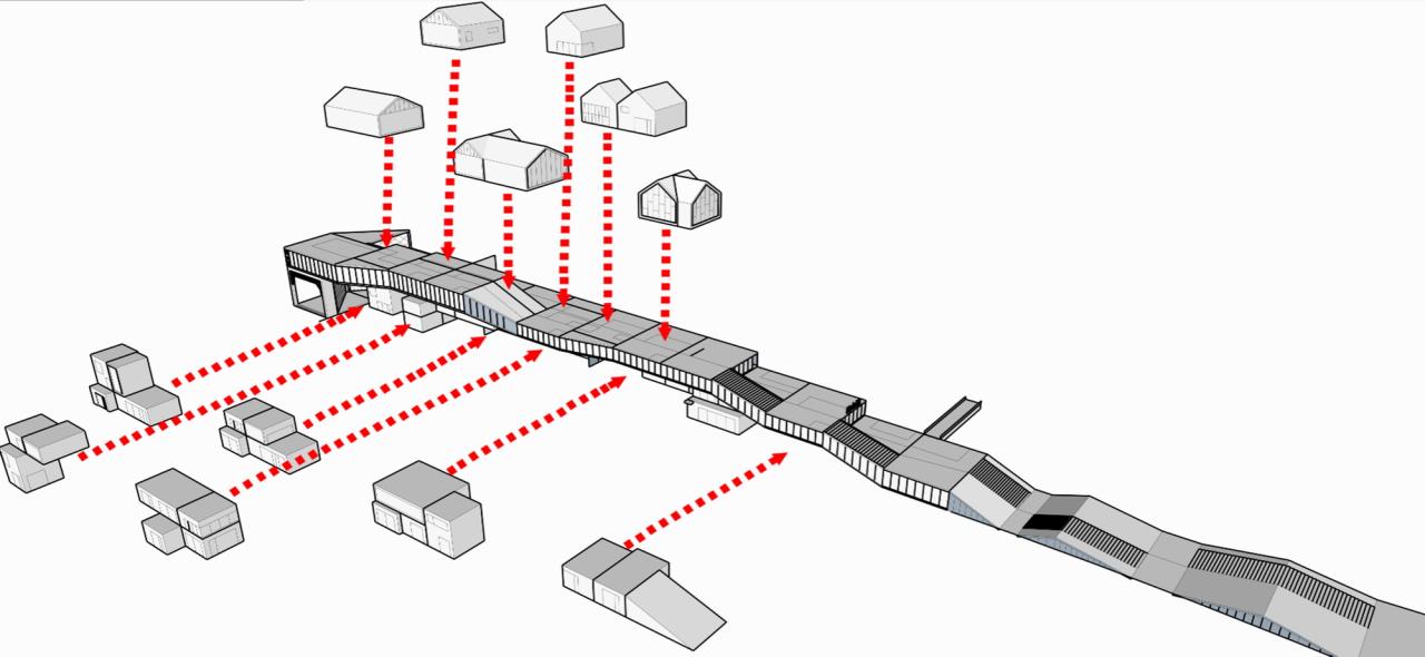 BIM建筑|古典之鱼——沁水杏河商业带 / 宽建筑 & 北京城建设计发展集团