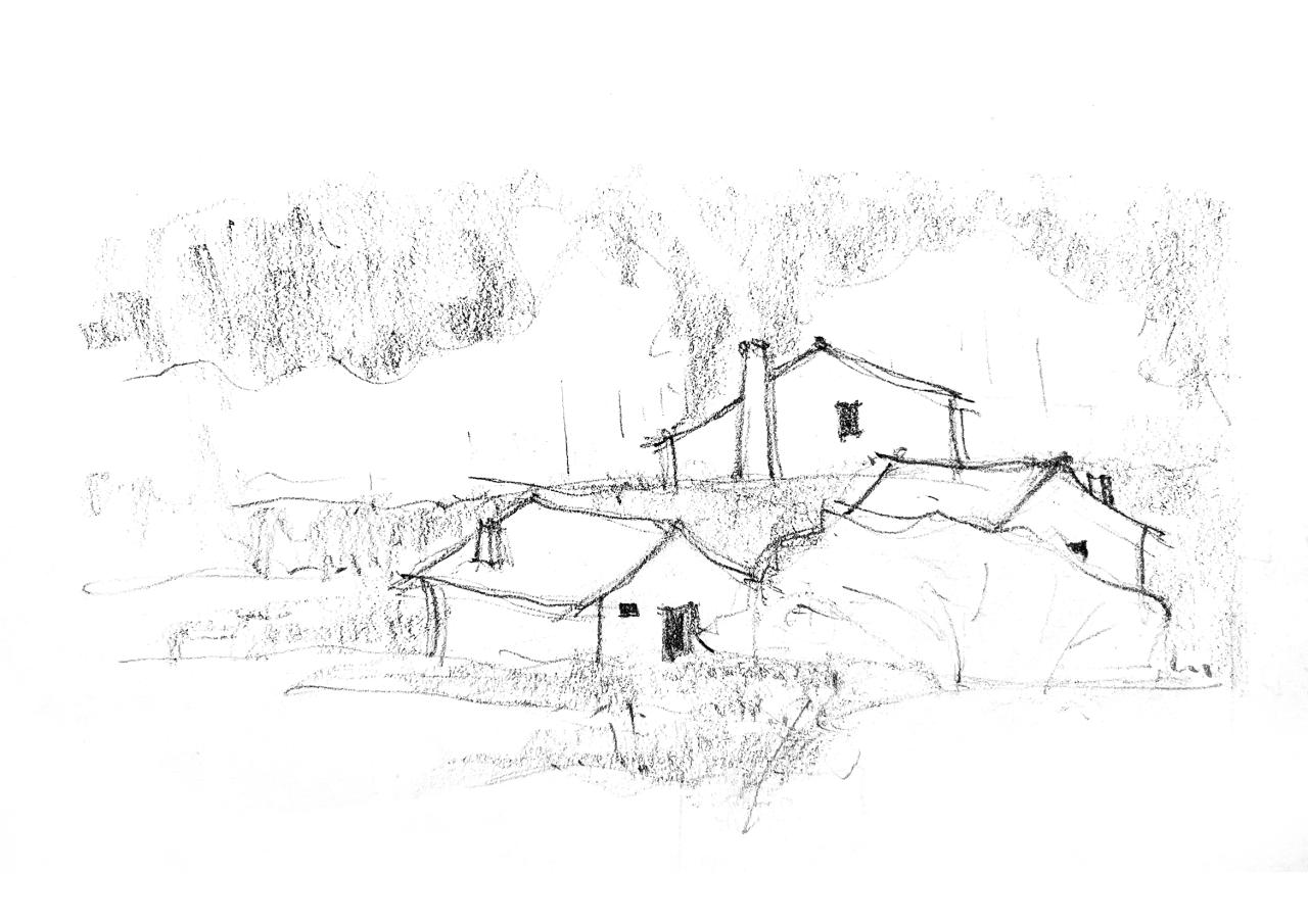 BIM建筑|小杭坑露营地咖啡店 / 有点设计