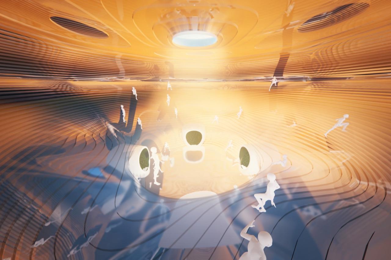 BIM建筑|5个获奖作品，全球最大元宇宙平台Decentraland建筑大赛 / CAA LAB