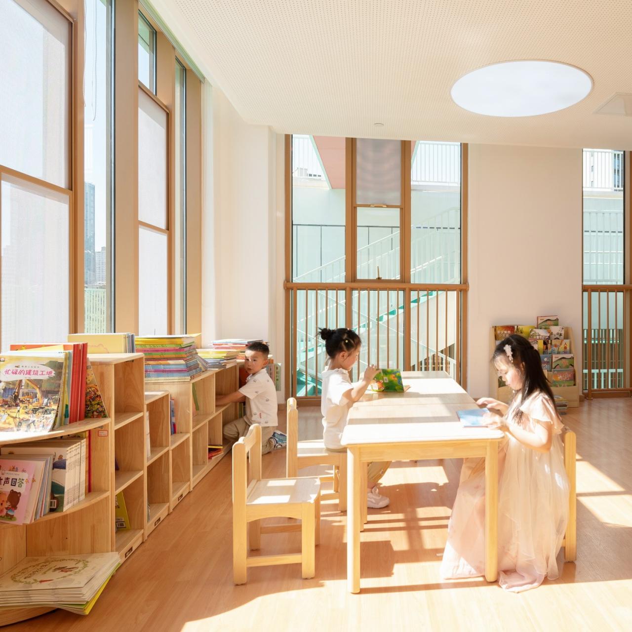 BIM建筑|这可能是小城幼儿园的天花板了：陕西安康高新第五幼儿园 / UUA建筑师事务所