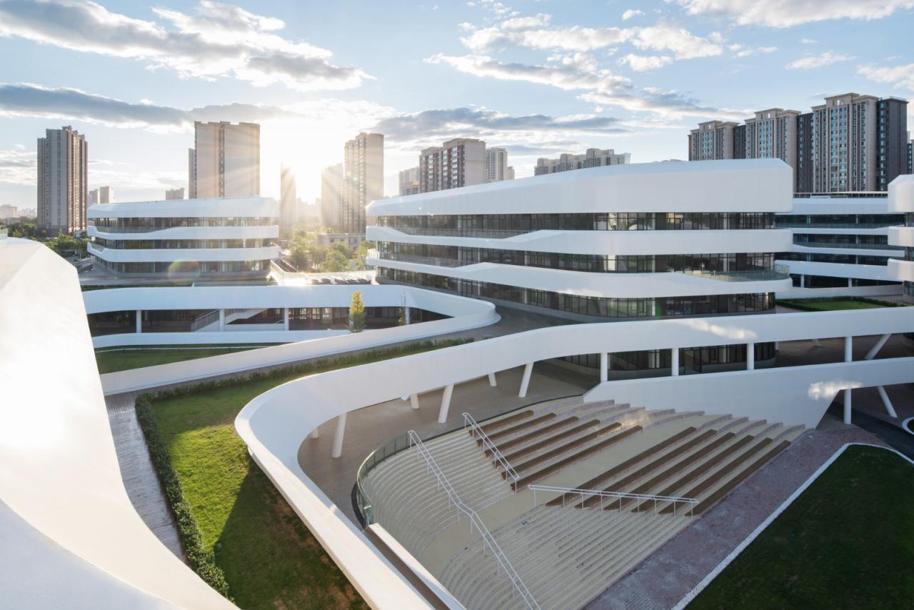 BIM建筑|清华大学附属中学广华学校 / 北京市建筑设计研究院