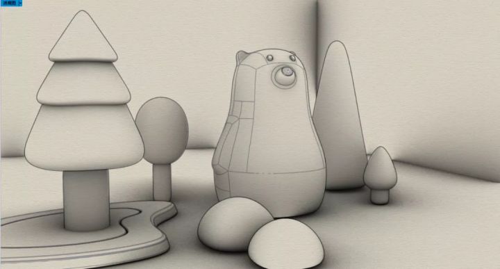 BIM问答|KeyShot10如何渲染小熊灯，实例操作分享。