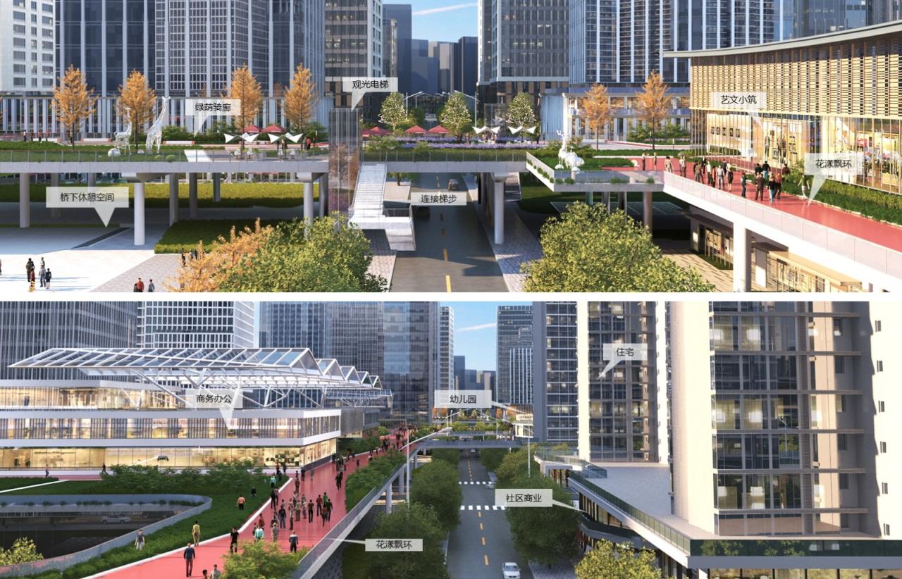 BIM建筑|广州海珠创新湾门户枢纽城市设计暨核心地块建筑概念设计 / 林同棪国际中国