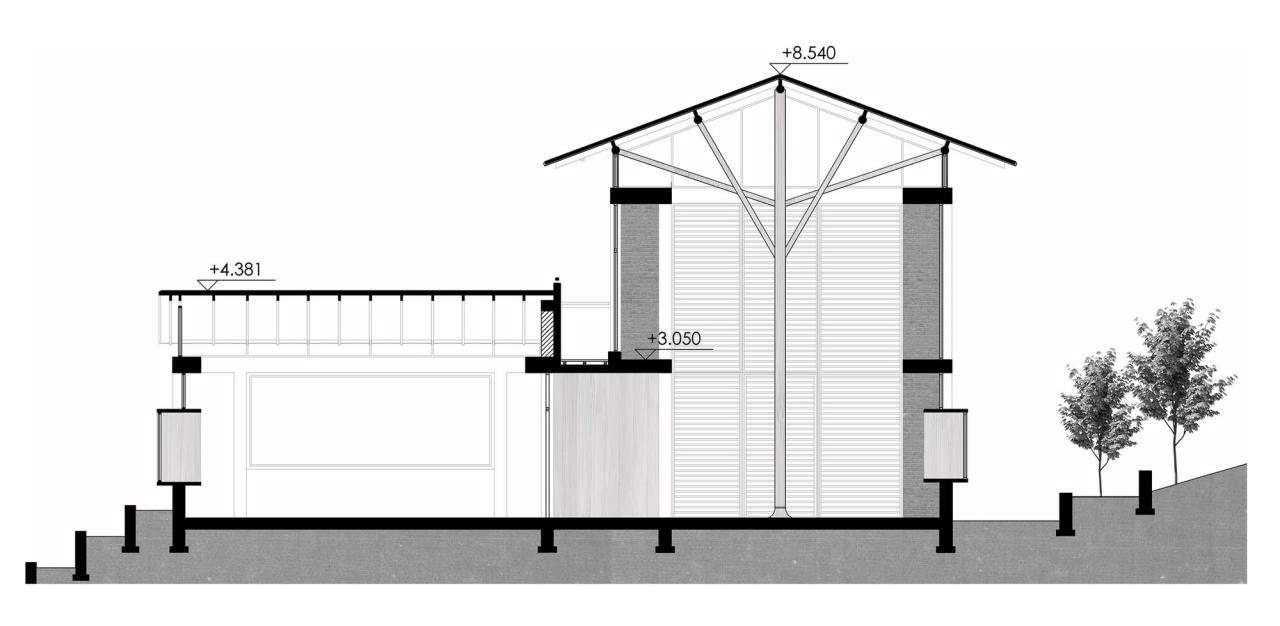 BIM建筑|安石乡村书局 / 锋茂建筑