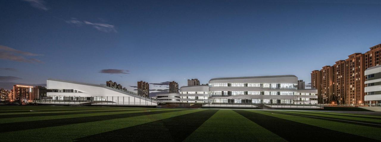 BIM建筑|清华大学附属中学广华学校 / 北京市建筑设计研究院