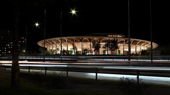 BIM建筑|亨宁·拉森为沃尔沃体验中心设计树状木材建筑