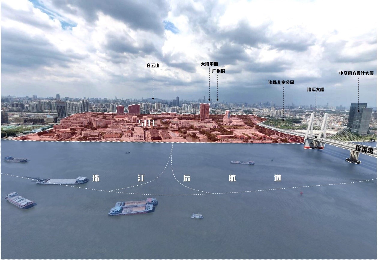 BIM建筑|广州海珠创新湾门户枢纽城市设计暨核心地块建筑概念设计 / 林同棪国际中国