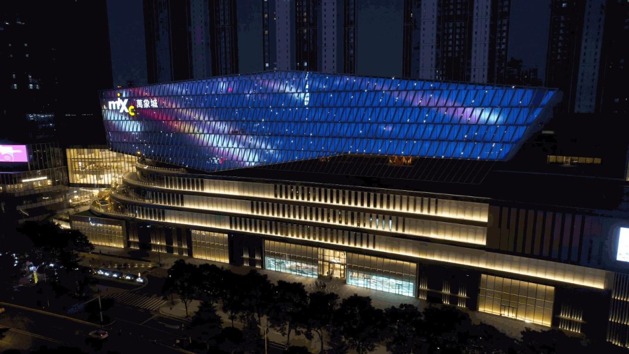 BIM建筑|武汉万象城：“水晶之冠”，光之“万象”/ GD大观国际