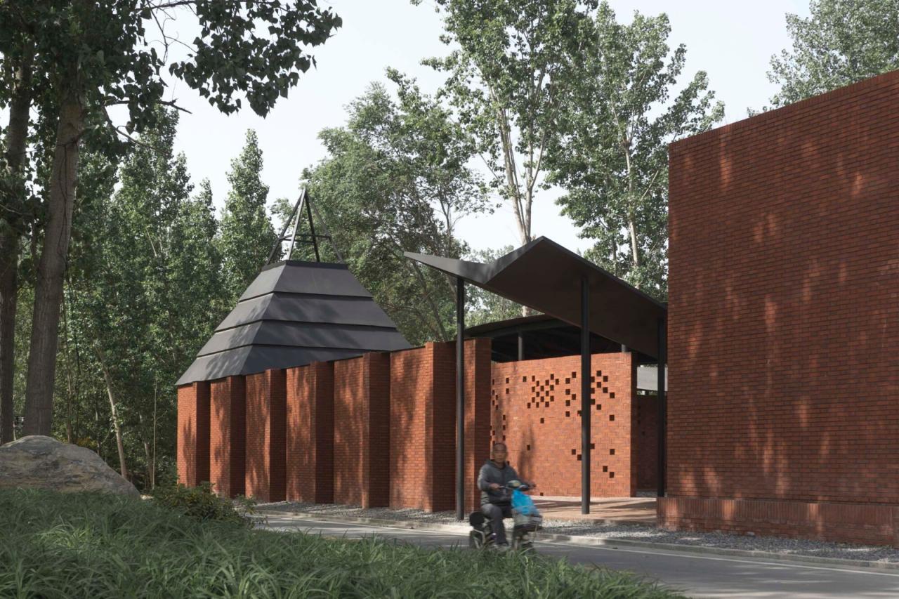 BIM建筑|云寨村社区活动中心 / 清华大学建筑设计研究院