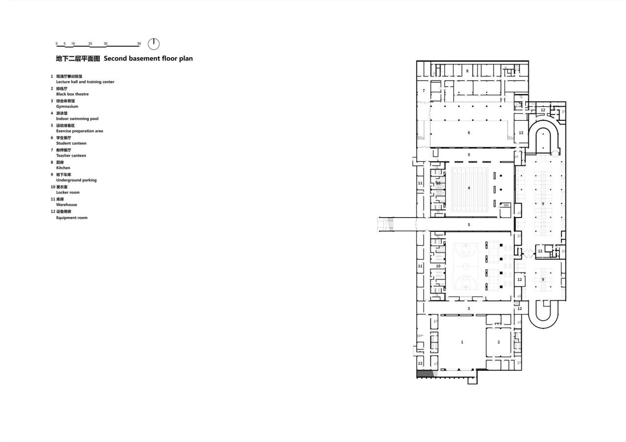 BIM建筑|清华大学附属中学广华学校 / 北京市建筑设计研究院