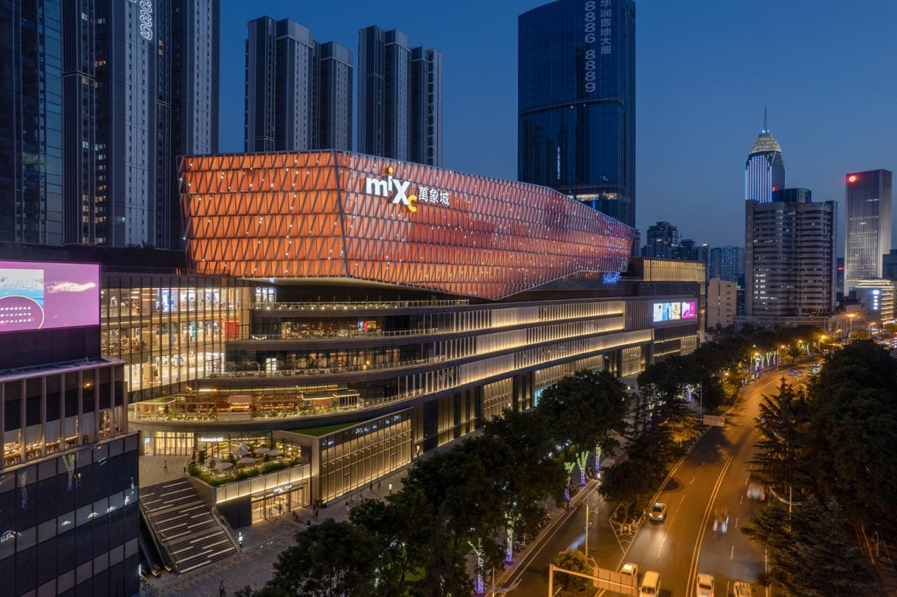 BIM建筑|武汉万象城：“水晶之冠”，光之“万象”/ GD大观国际