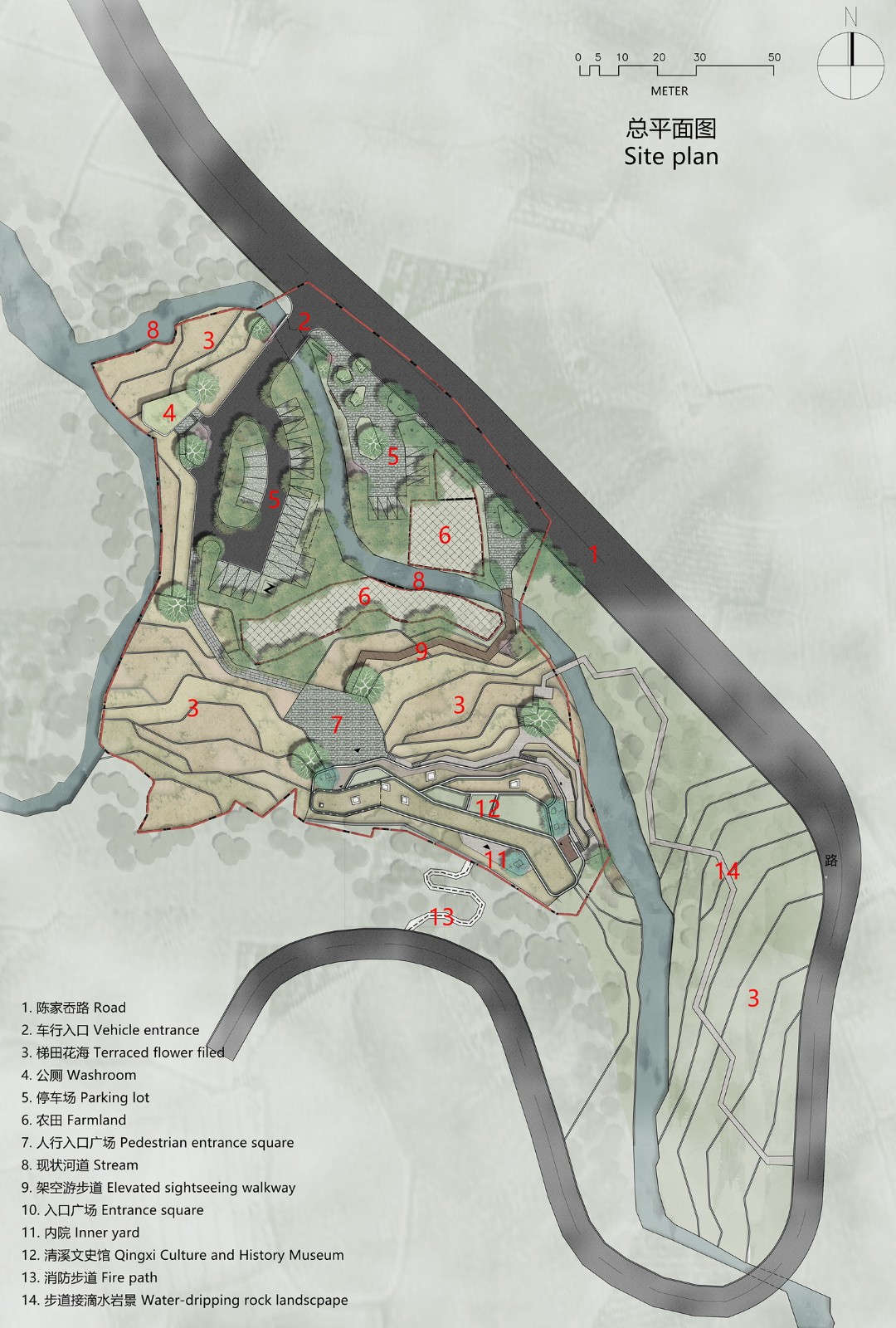 BIM建筑|消隐的建筑，内化的乡土——桑洲清溪文史馆 / UAD