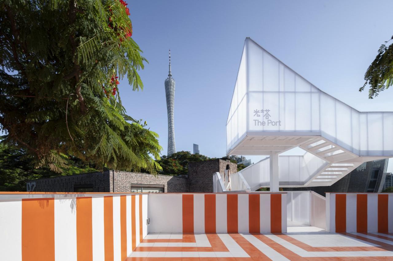 BIM建筑|工业遗址世界里的橙色糖果-未来社HOUSE / Wutopia Lab