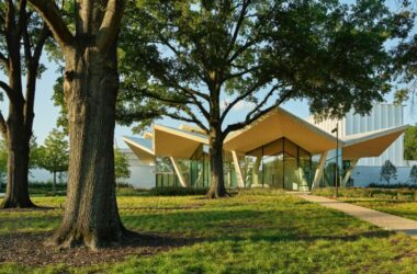 BIM建筑|褶皱屋顶，阿肯色艺术博物馆即将开放 / Studio Gang-BIM建筑网