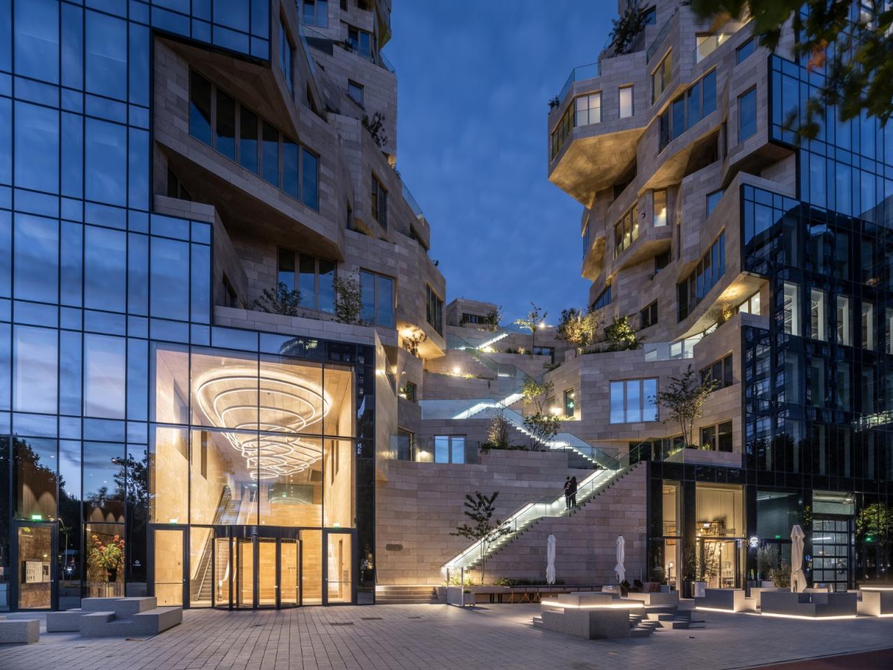 BIM建筑|“山谷”塔楼群 / MVRDV