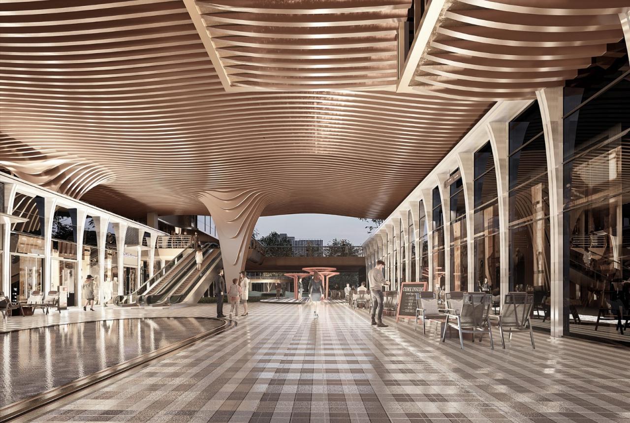 BIM建筑|现代生态复合城市综合体 / UA尤安设计