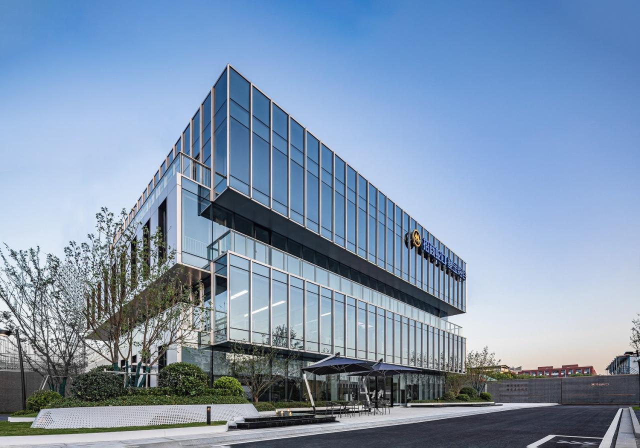 BIM建筑|南京紫金山麓首个AI人工智能产业载体 / 三益中国