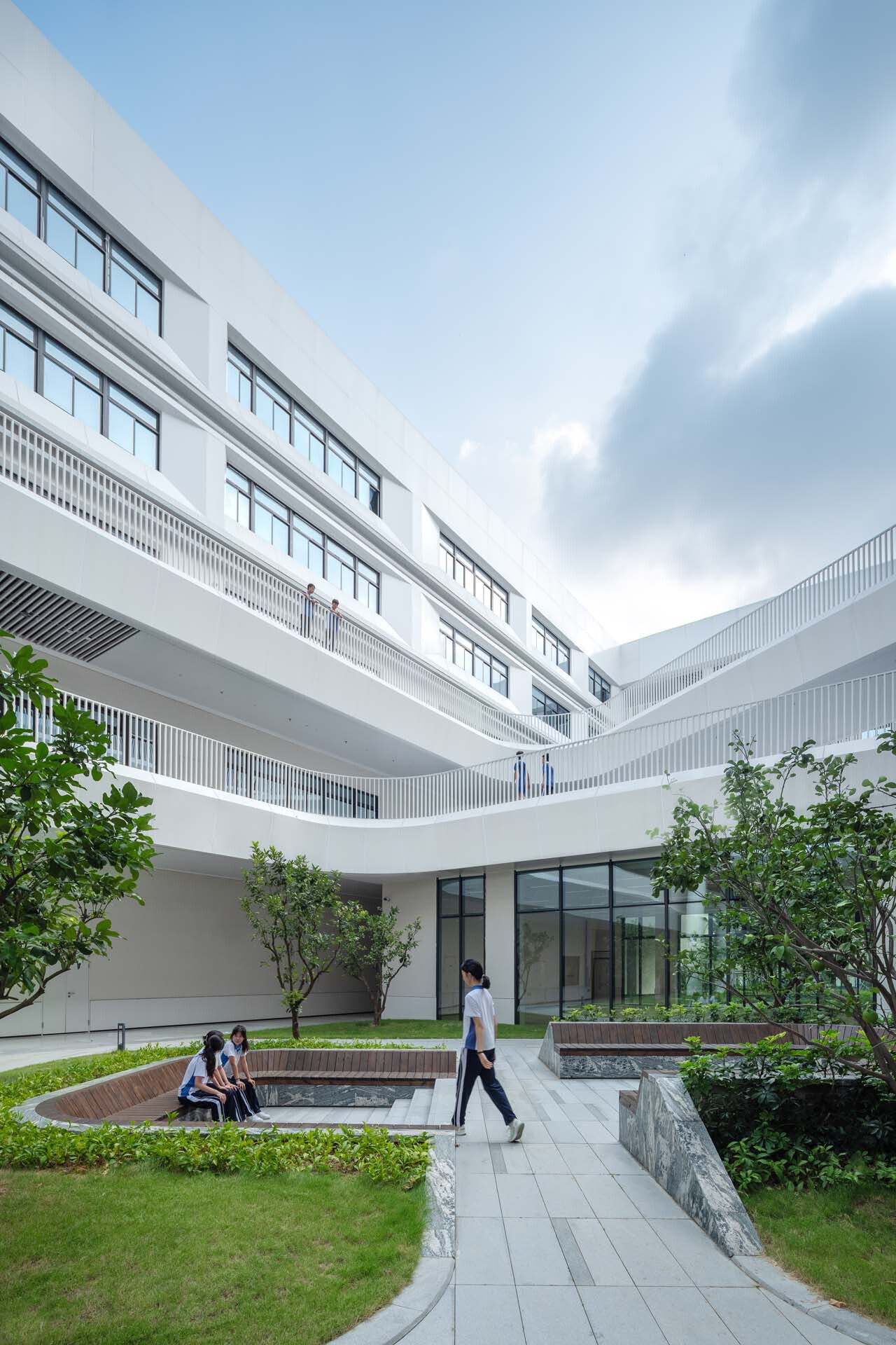 BIM建筑|深圳市红山中学 / 华阳国际设计