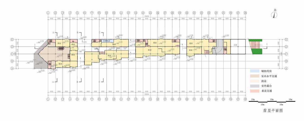 BIM建筑|古典之鱼——沁水杏河商业带 / 宽建筑 & 北京城建设计发展集团