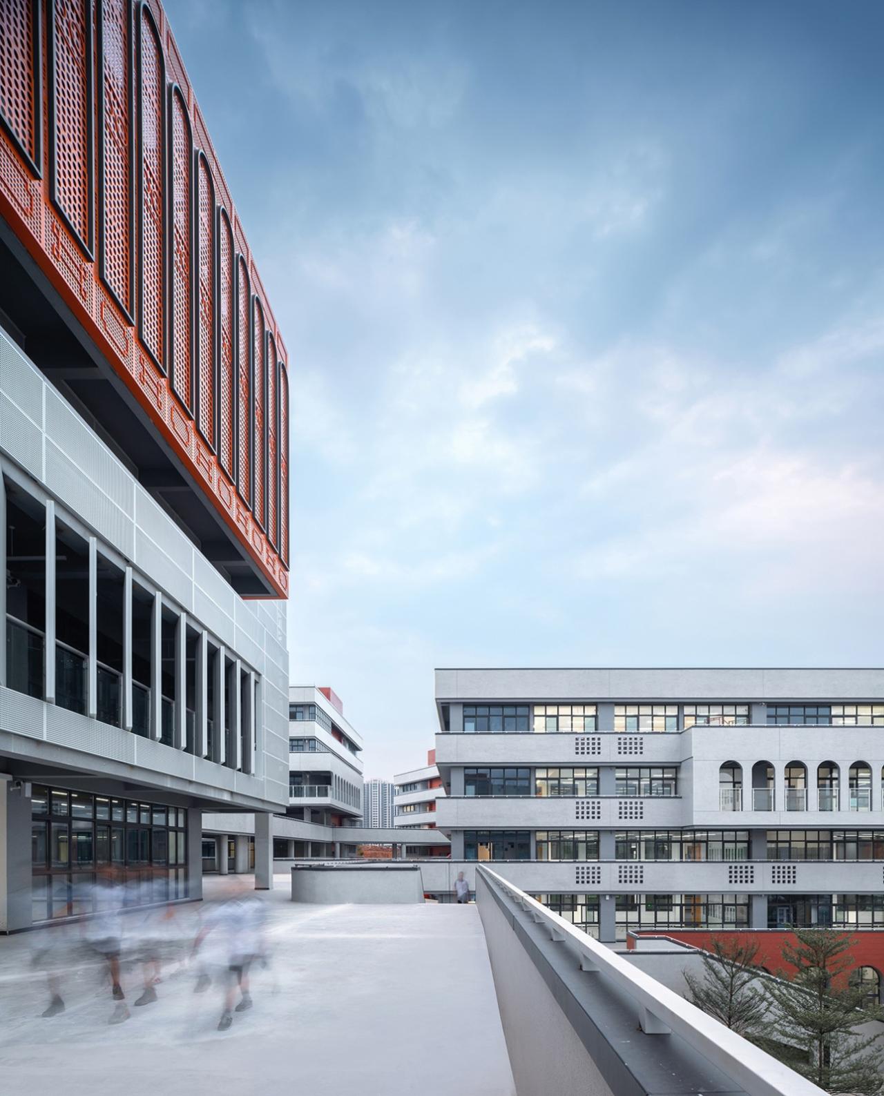 BIM建筑|台山市广旭实验学校 / 象外营造工作室