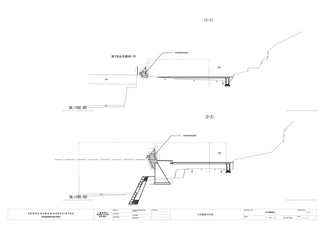 BIM建筑|传统木工技艺与现代计算科技相结合，久杉桥 / 隈研吾建筑都市设计事务所