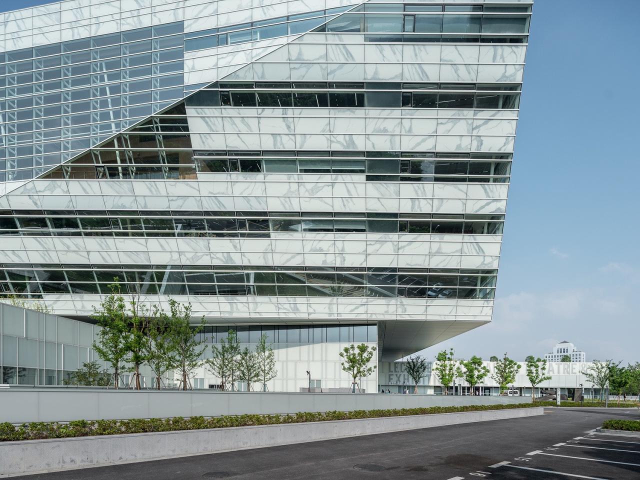 BIM建筑|上海图书馆东馆 / SHL