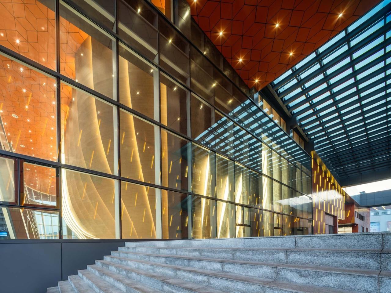 BIM建筑|响水文化艺术中心 / ATAH介景建筑