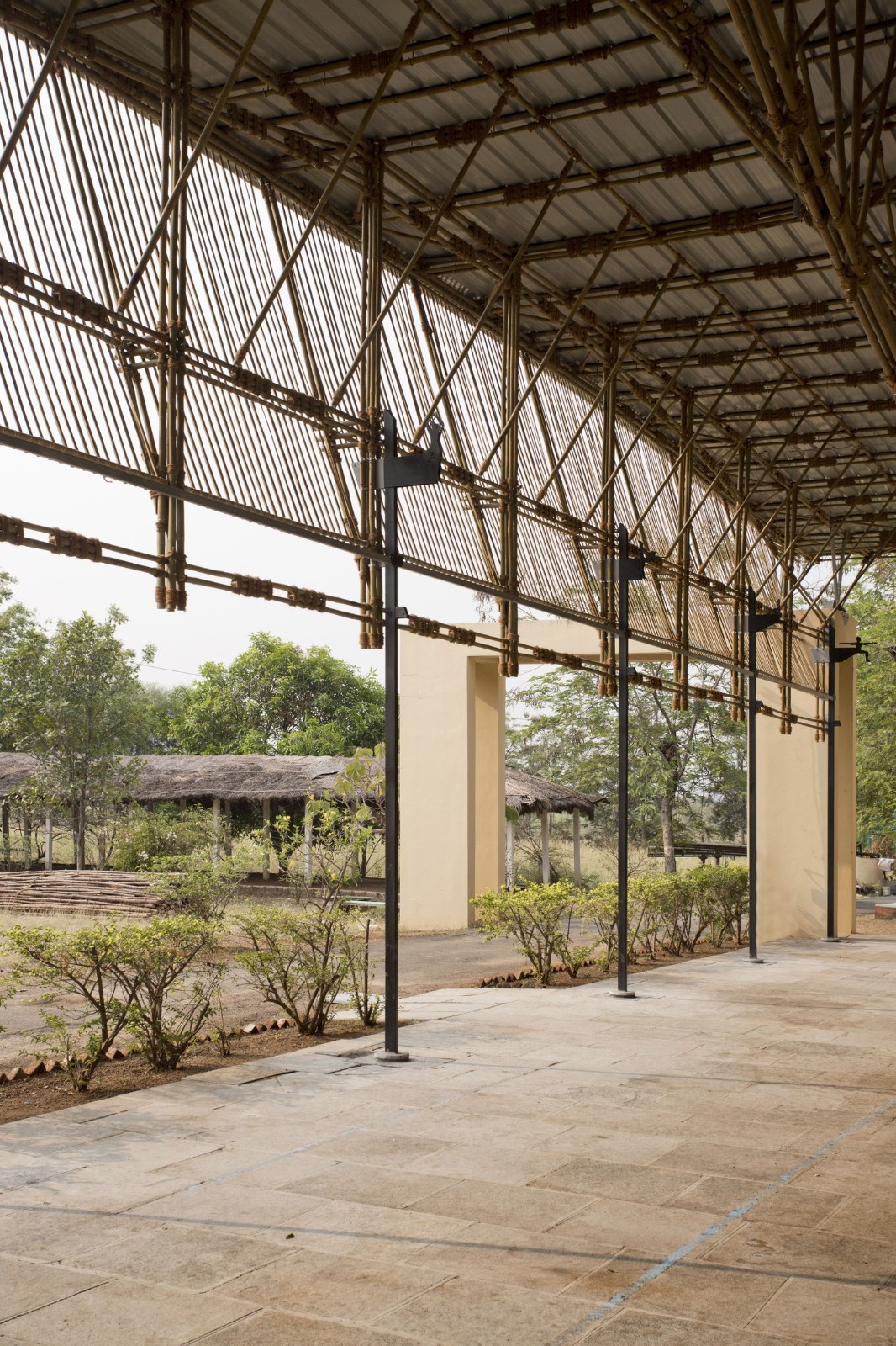 BIM建筑|工匠竹系统 Yogashala / Thumbimpressions