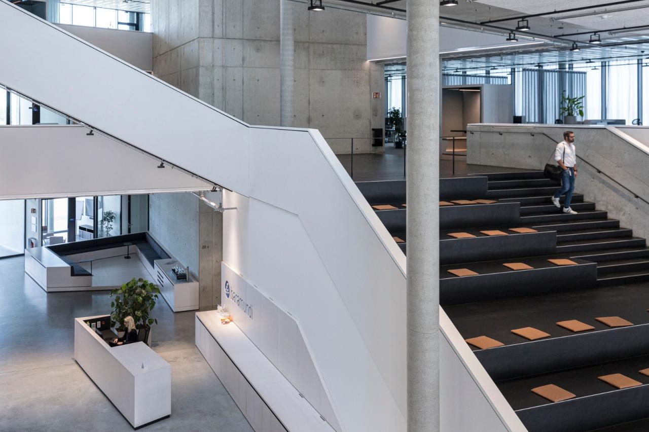 BIM建筑|随太阳路径开合窗帘，baramundi 总部 / 海茵建筑