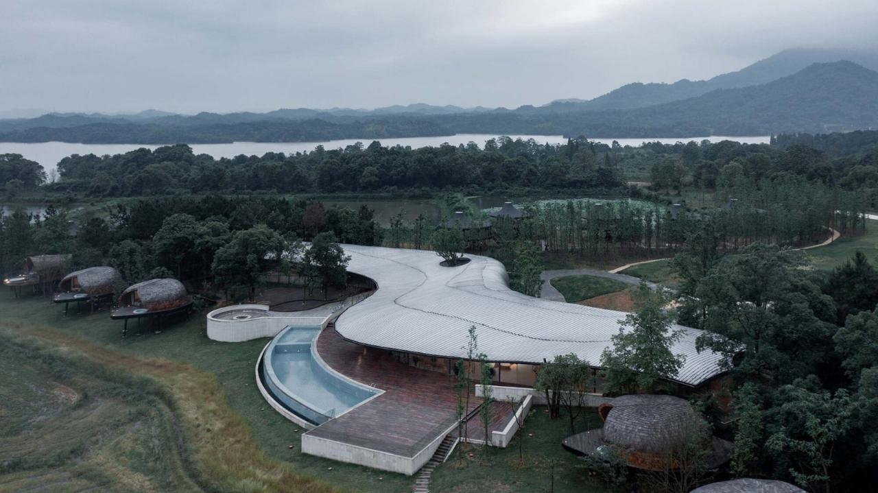 BIM建筑|新余树蛙自然体验中心 / 度向建筑