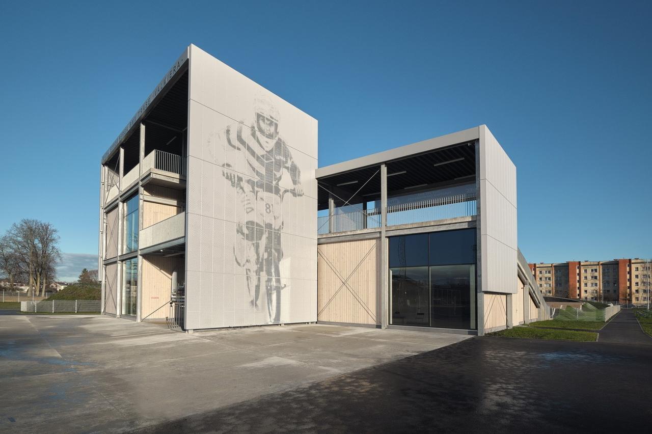 BIM建筑|奥运冠军 Maris Strombergs 的 BMX 赛道 / Balta Istaba