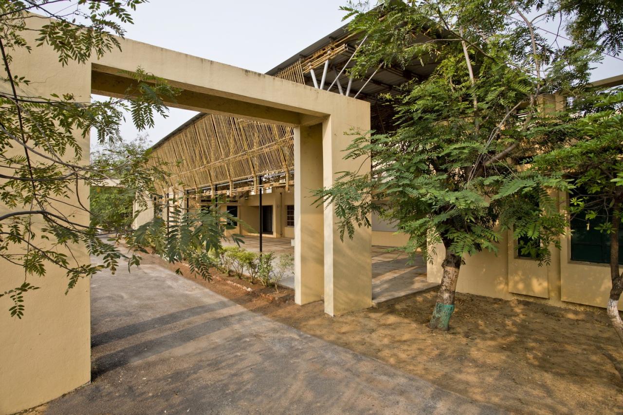 BIM建筑|工匠竹系统 Yogashala / Thumbimpressions