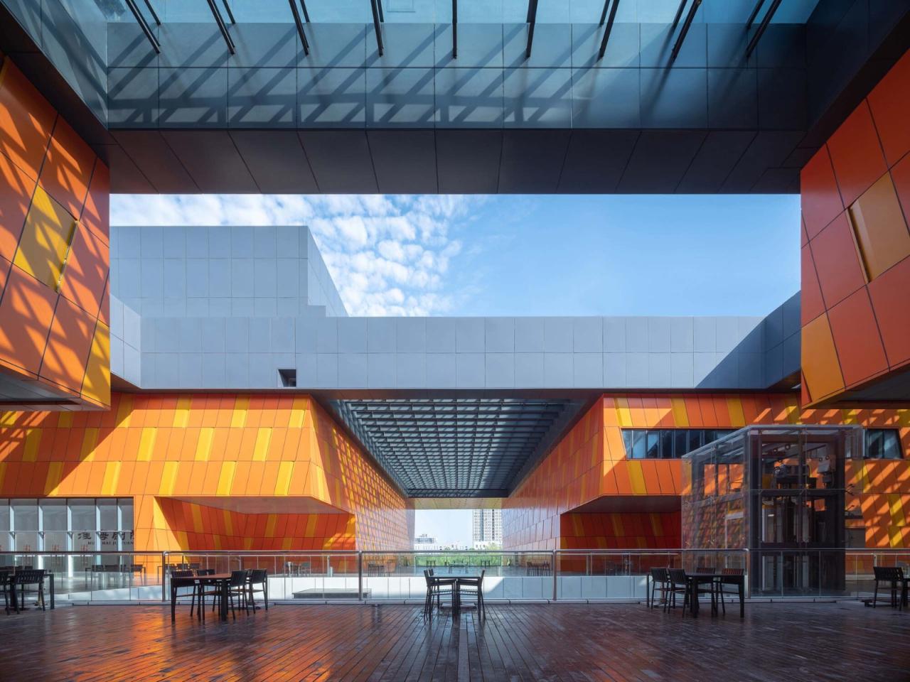 BIM建筑|响水文化艺术中心 / ATAH介景建筑