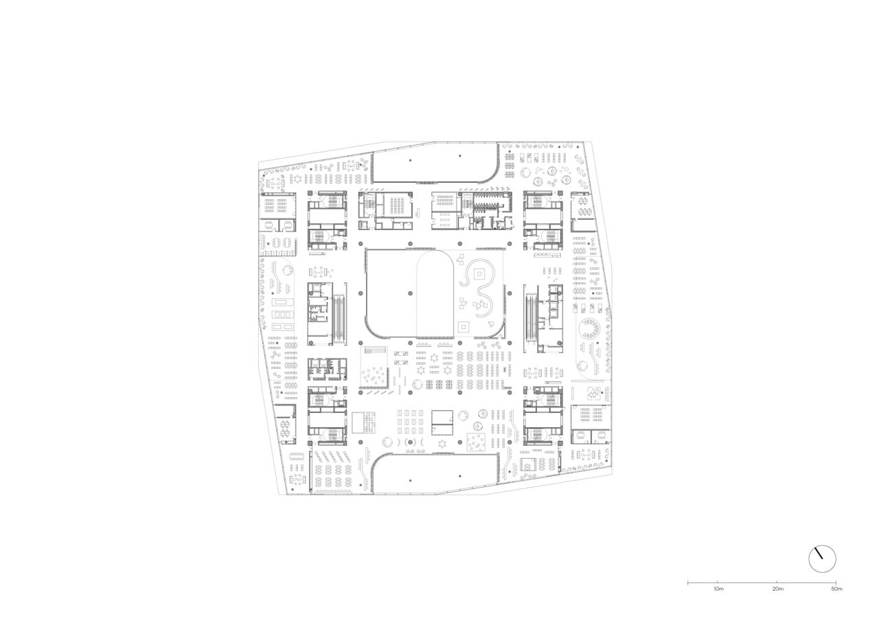 BIM建筑|上海图书馆东馆 / SHL