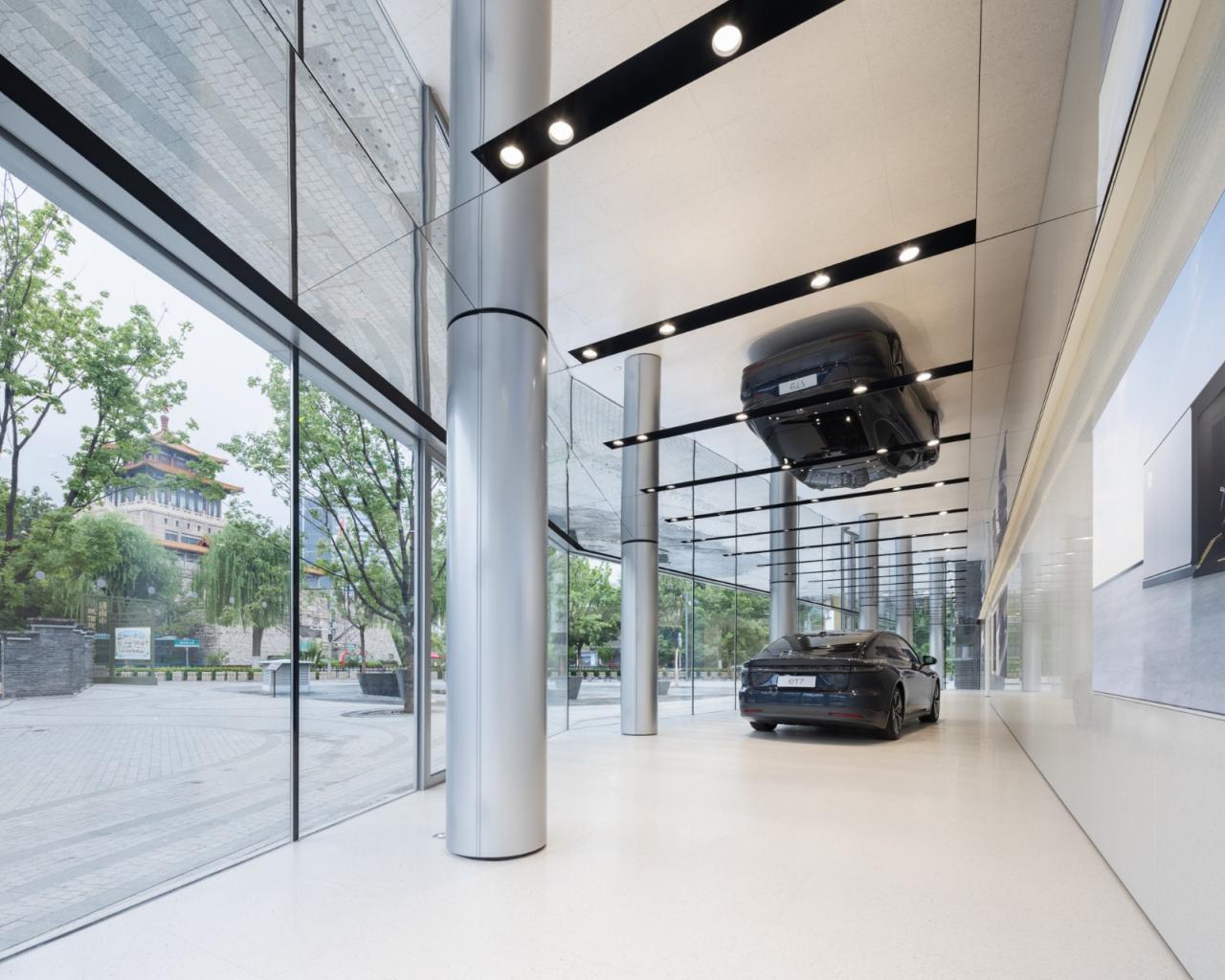 BIM建筑|融新于旧，与时并进：济南蔚来中心 / LUKSTUDIO芝作室