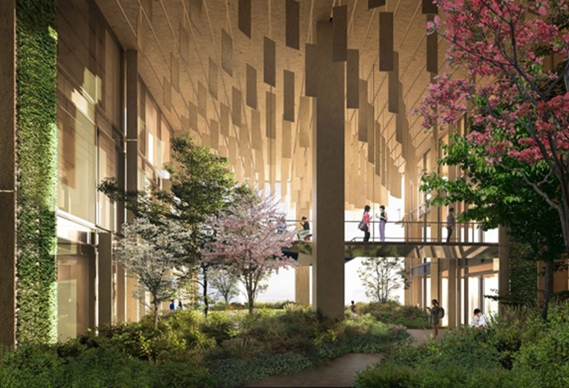 BIM建筑|隈研吾设计硅谷“绿肺”建筑