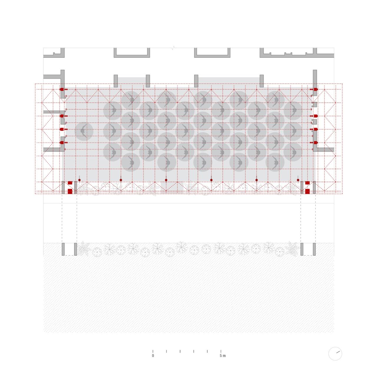 BIM建筑|工匠竹系统 Yogashala / Thumbimpressions