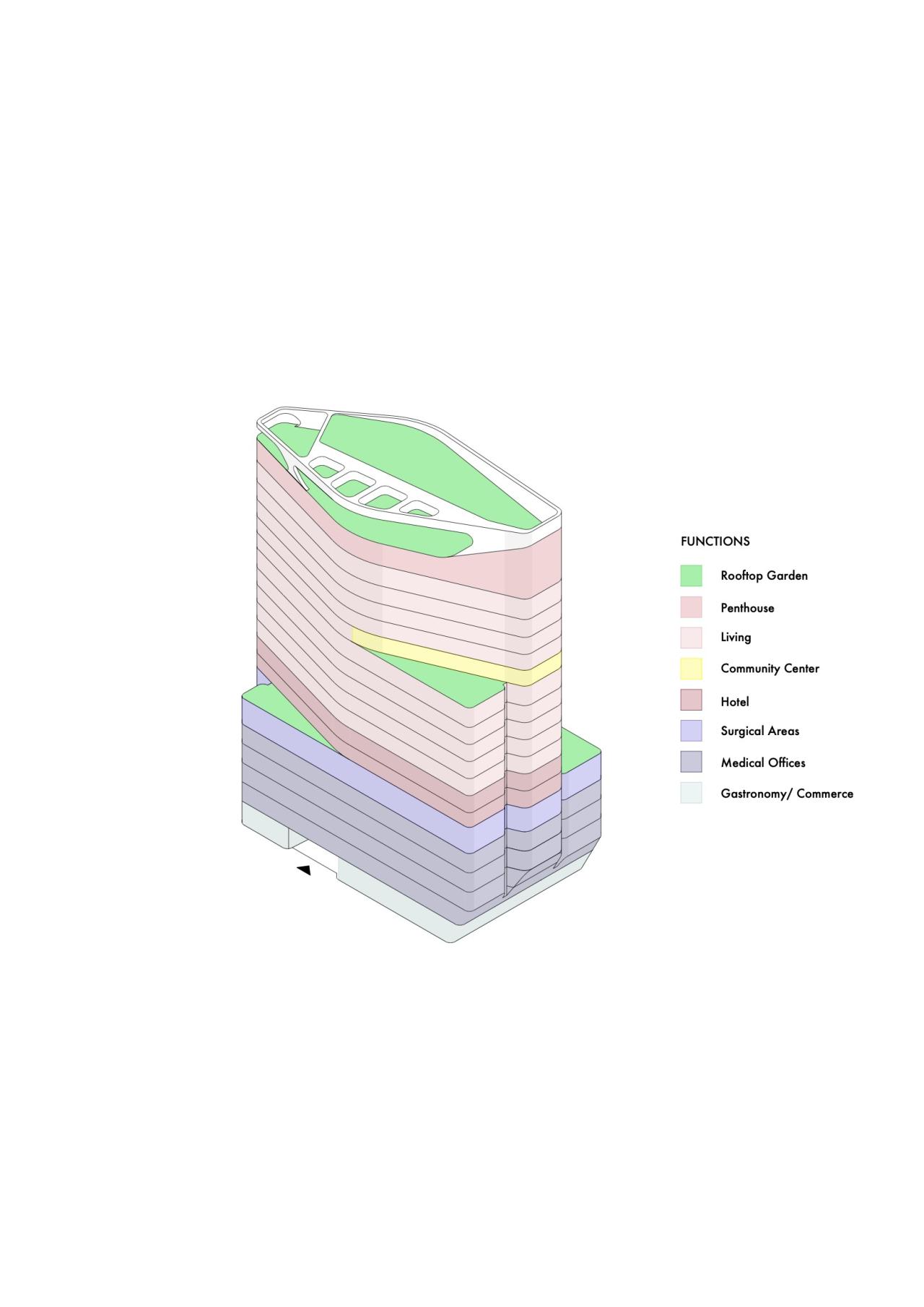 BIM建筑|RKM740“拉链” 塔楼 / J. Mayer H. Architects