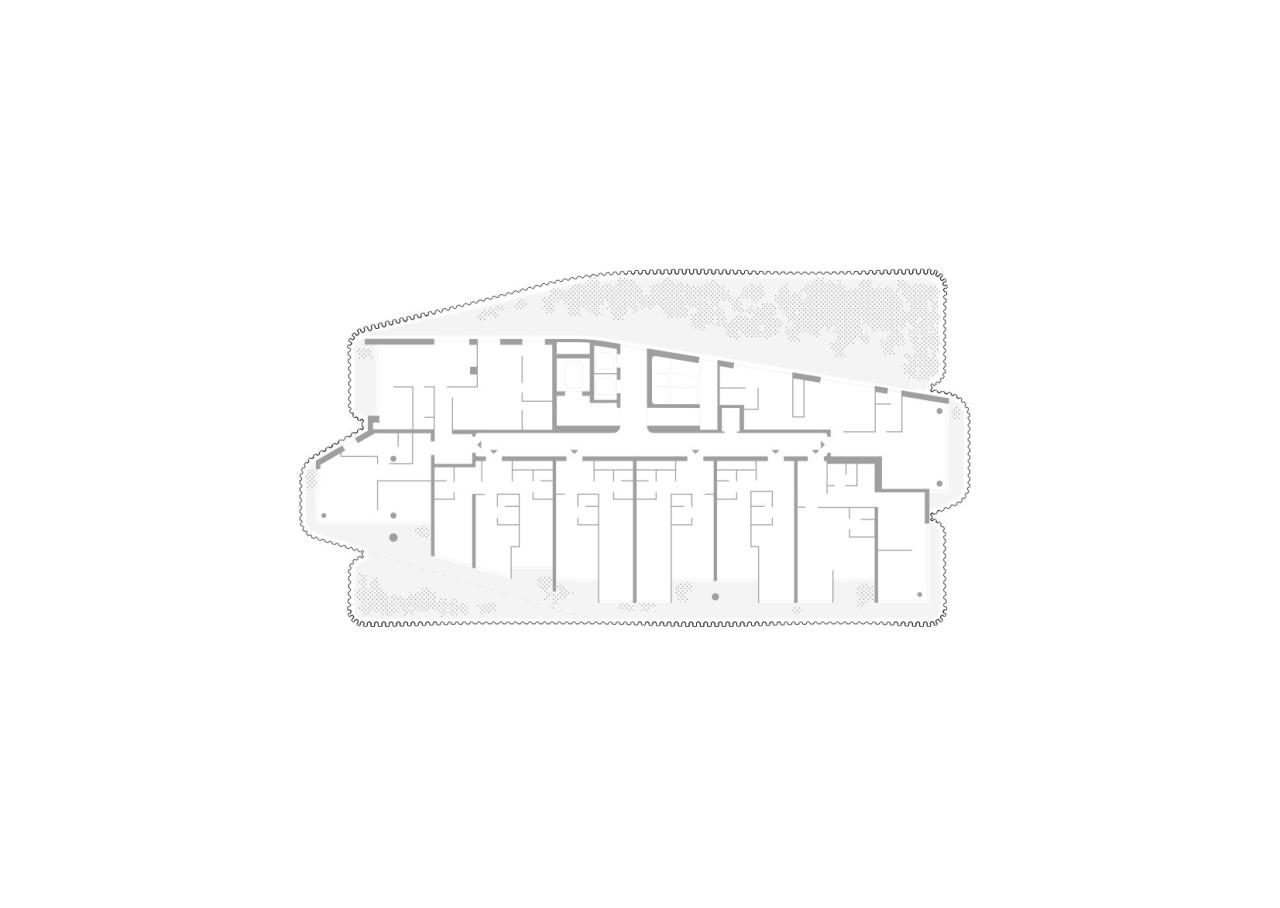 BIM建筑|RKM740“拉链” 塔楼 / J. Mayer H. Architects