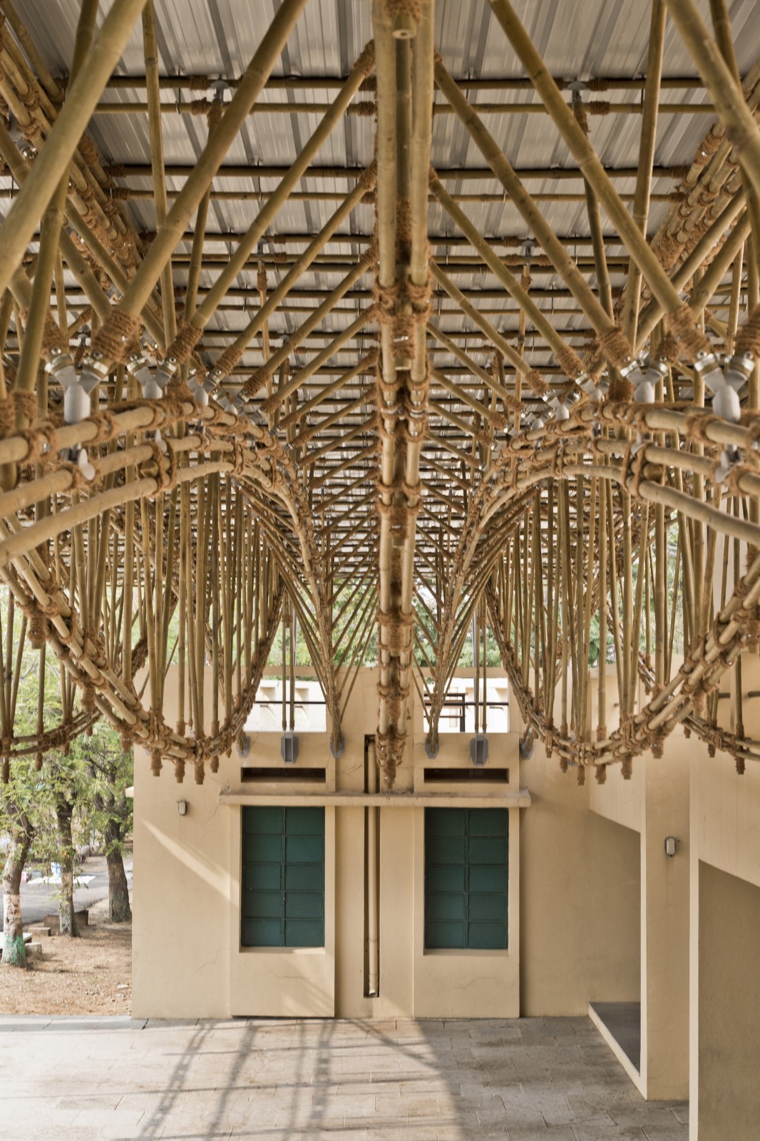 BIM建筑|工匠竹系统 Yogashala / Thumbimpressions