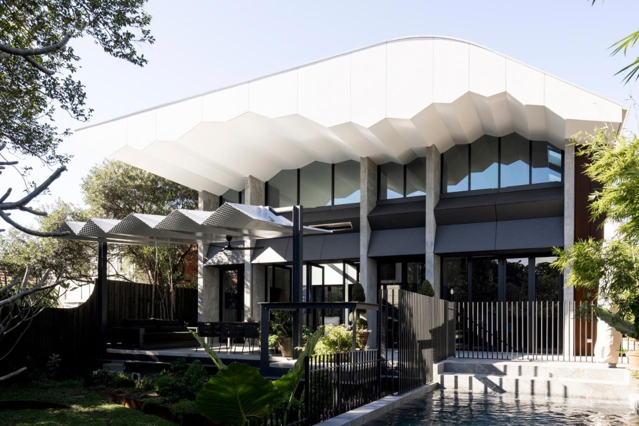 BIM建筑|之字形住宅 / Stukel Architecture