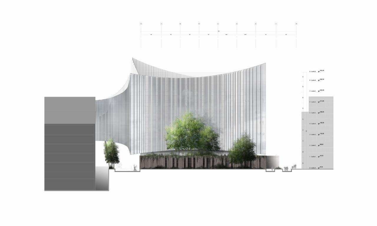 BIM建筑|会吸霾的医院：米兰圣拉斐尔医院新外科和急救中心 / MCA建筑事务所