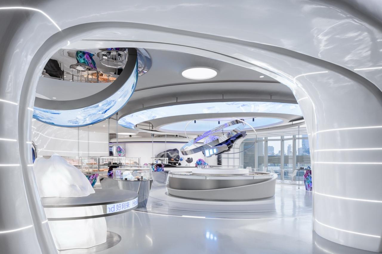 BIM建筑|HOLILAND TRAVEL：平行宇宙的未来叙事主义 / SLT设计咨询有限公司