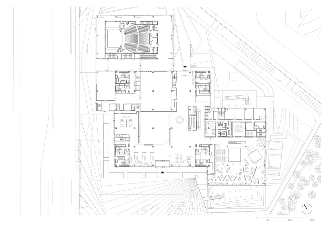 BIM建筑|上海图书馆东馆 / SHL