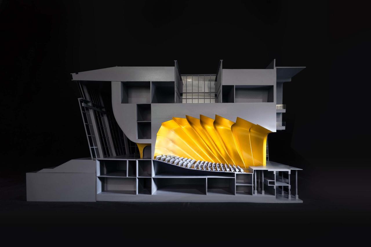 BIM建筑|响水文化艺术中心 / ATAH介景建筑