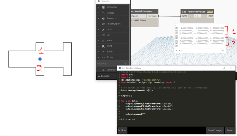 BIM技巧|探究Revit API反转/镜像/变换